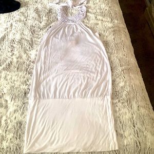 White throw over dress for beach!